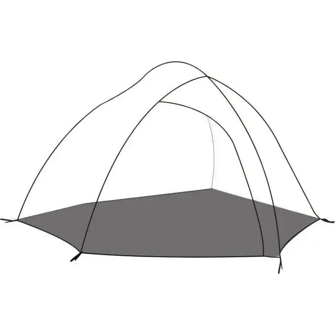 Livraison Gratuite Empreinte tente Helsport REINSFJELL 2/SUPERLIGHT 2
