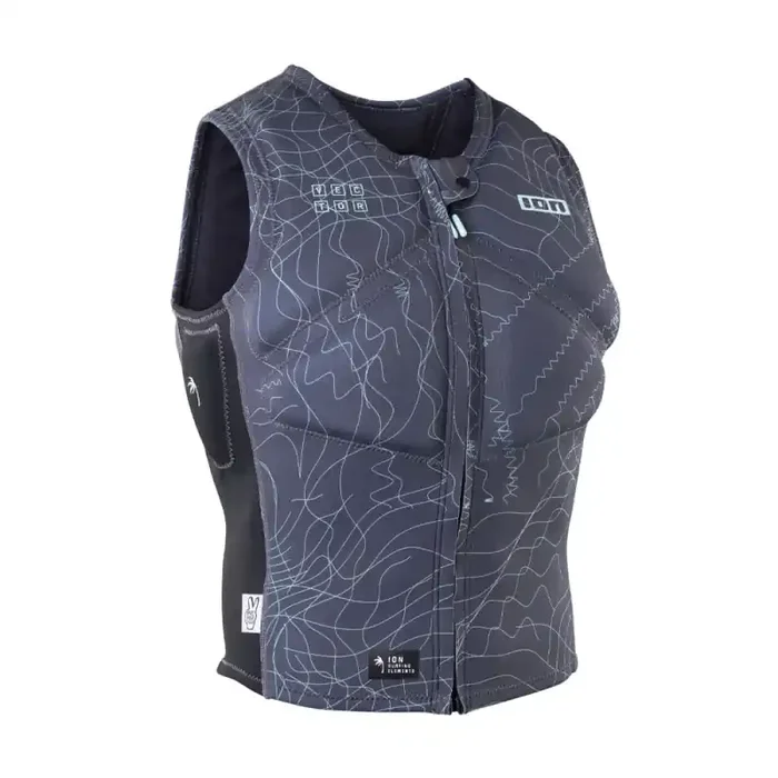 Livraison Gratuite Gilet impact kite vest vector core frontzip gris