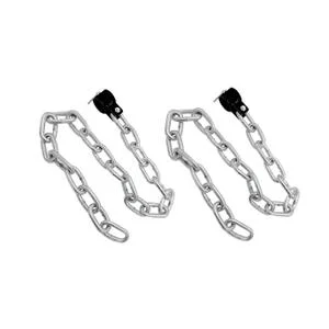 Lot de 2 chaînes de musculation
