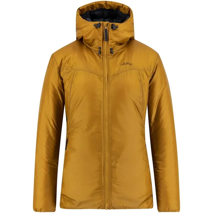 Lundhags Idu Ws Hoodie, veste en duvet, femme, or Jusqu’à Épuisement Des Stocks