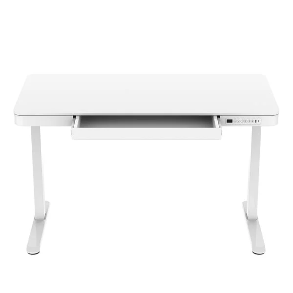 Lykke Escritorio Eléctrico 120x60cm Polar, blanco