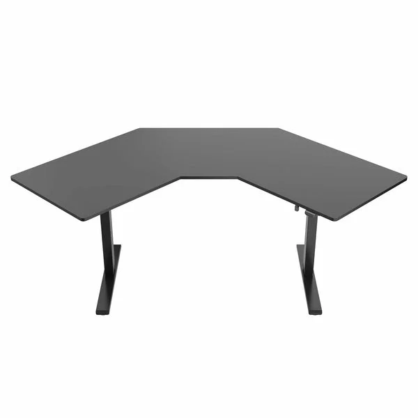 Lykke Escritorio eléctrico de esquina M100 Negro