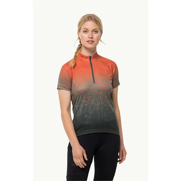 Maillot 1/2 zip femme Jack Wolfskin Morobbia [Taille XS]