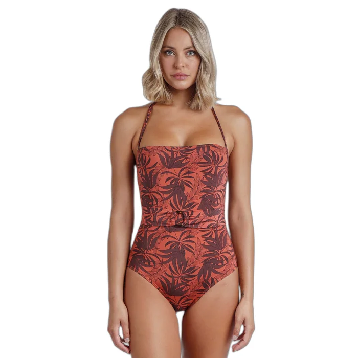 Maillot de bain 1 piu00e8ce bandeau femme Admas Sunset Palm [Taille 38]