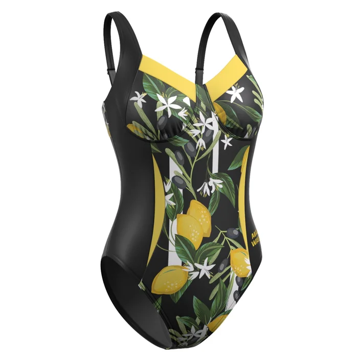 Maillot de bain 1 piu00e8ce femme Mad Wave Lea C4 [Taille L]