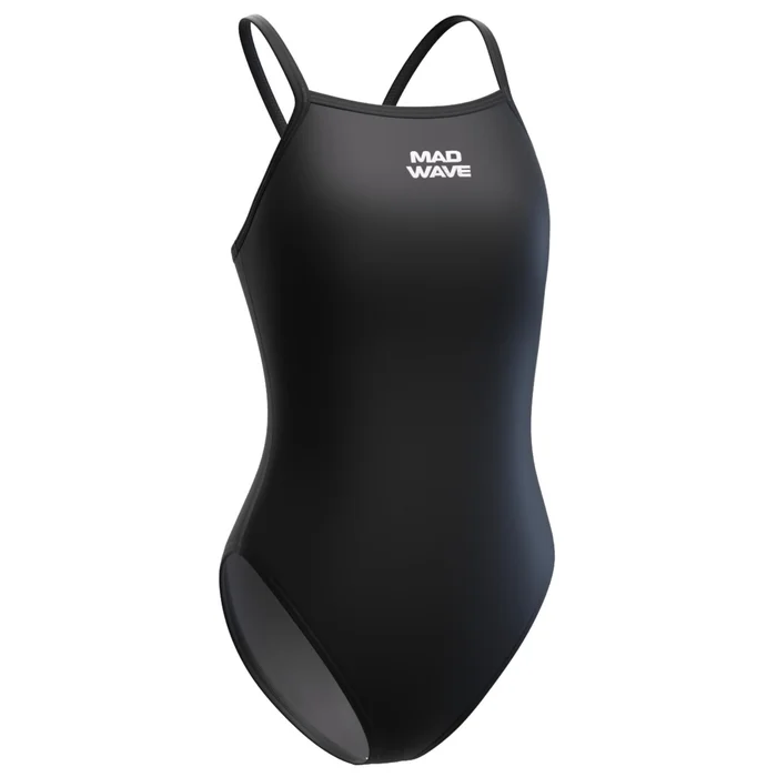 Maillot de bain 1 piu00e8ce fille Mad Wave Nera [Taille M]