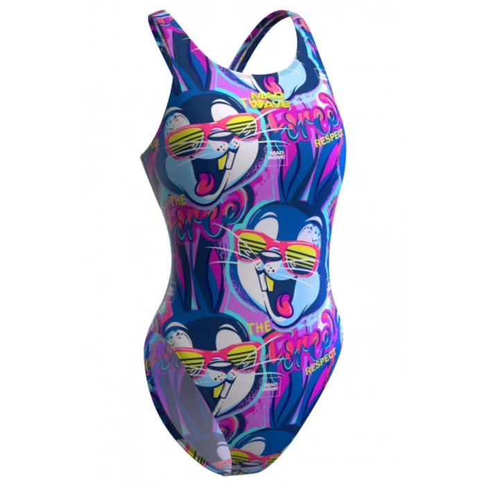 Maillot de bain 1 piu00e8ce fille Mad Wave Start N9 [Taille M]
