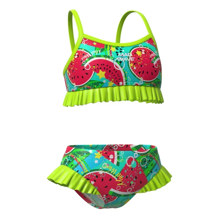 Maillot de bain 2 piu00e8ces fille Mad Wave Joy K7 [Taille 2XS]
