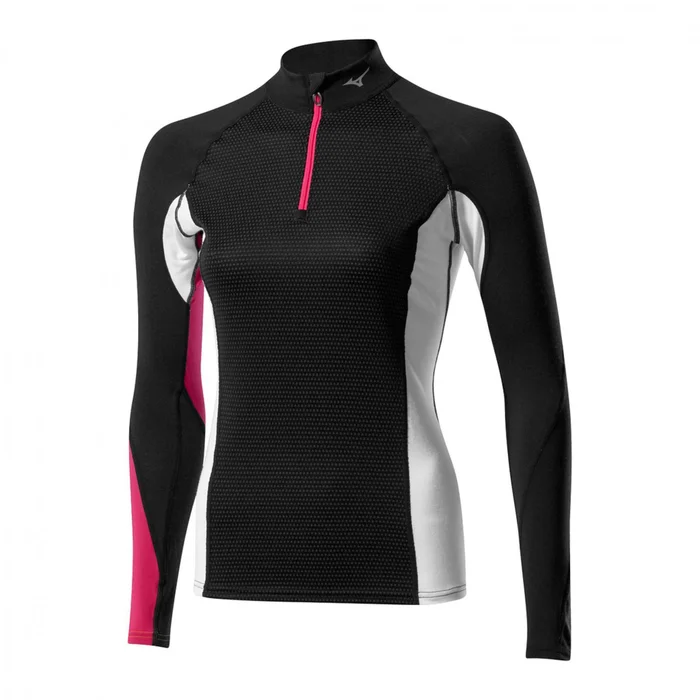 Maillot de compression femme 1/2 zip Mizuno G1
