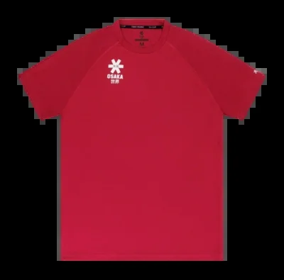 Maillot de Sport Osaka Men Training Short Sleeves Red