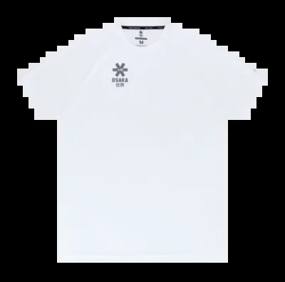 Maillot de Sport Osaka Men Training Short Sleeves S Rec White