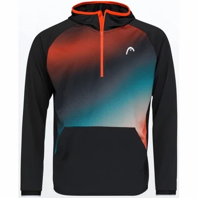 Maillot de Tennis HEAD Boys Topspin Black Print Vision