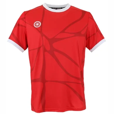 Maillot de Tennis The Indian Maharadja Boys Kadiri Marble Tee Red