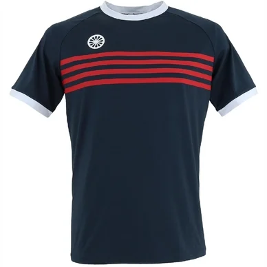 Maillot de Tennis The Indian Maharadja Boys Kadiri Striped Navy