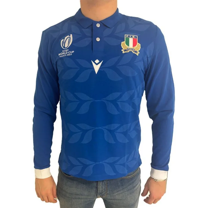 Maillot Domicile manches longues enfant Italie RWC 2023