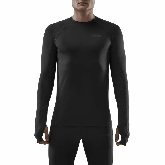 Maillot pour les tempu00e9ratures froides manches longues CEP Compression [Taille S]