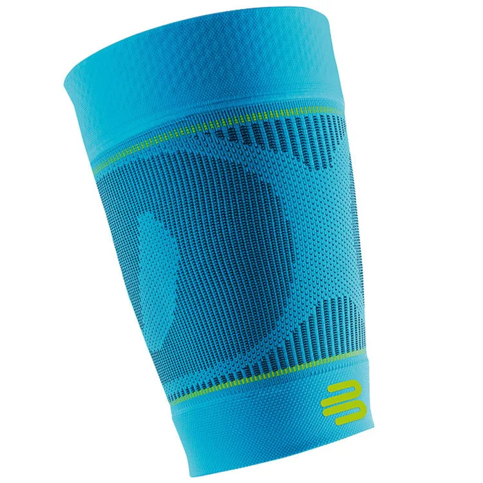 Manchon de compression jambe bande u00e0 boules court Bauerfeind [Taille L Short]