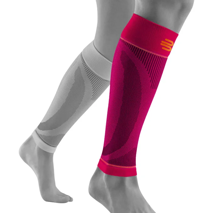 Manchon de compression jambe infu00e9rieure Bauerfeind Sports [Taille L Long]