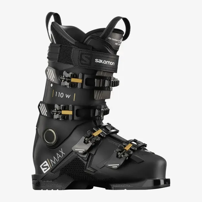Marque Chaussures de ski Salomon S/MAX 110 W Black / Gold / Glow