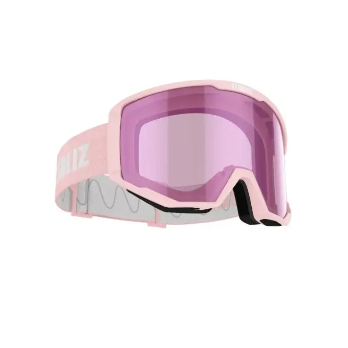 Masque de ski Bliz SPARK POWDER PINK W WH LOGO S W PM Rose Poudré Vente Flash