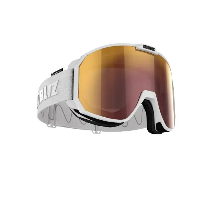 Masque de ski Bliz SPLIT NANO OPTICS BROWN W/RED Acheter Direct
