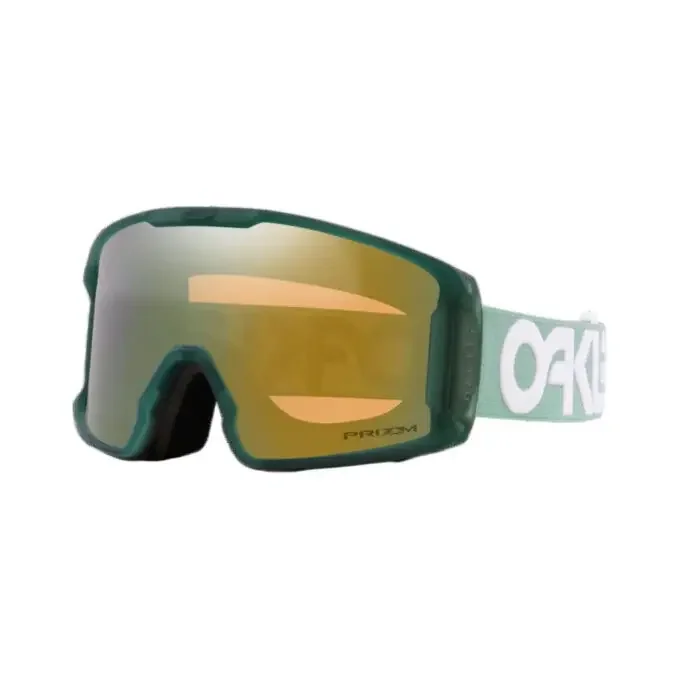 Masque de ski OAKLEY Line Miner M – Matte B1B Jade / Prizm Sage Gold Petit Prix