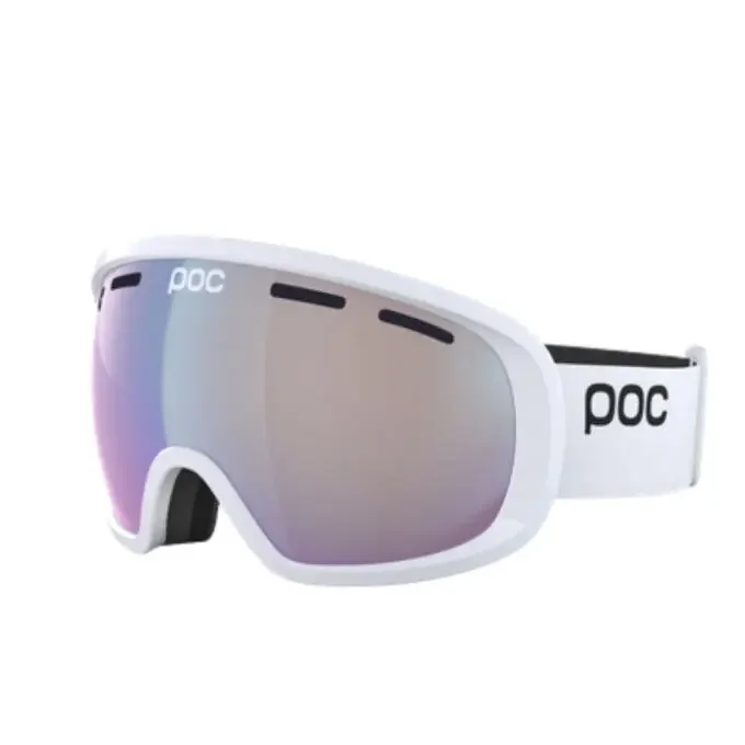 Masque de ski POC Fovea Photochromic WF Hydrogen White / Changeable Sky Blue Premium