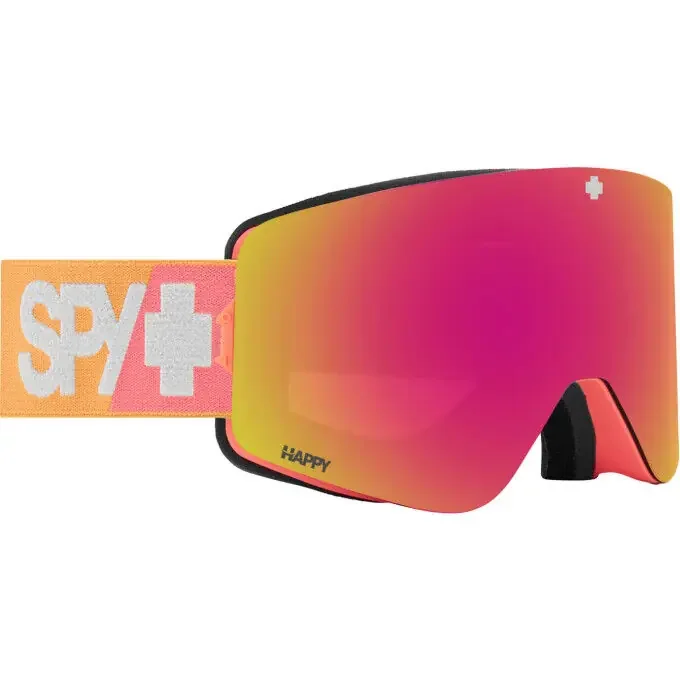 Masque de ski Spy MARAUDER SE CREAMSICLE – HB PINK MIRROR + HAPPY LL PER Petit Prix