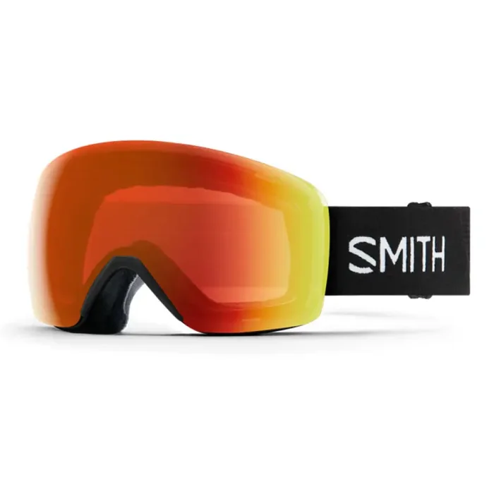 Masque snow smith skyline chromapop everyday red mirror Artisanat