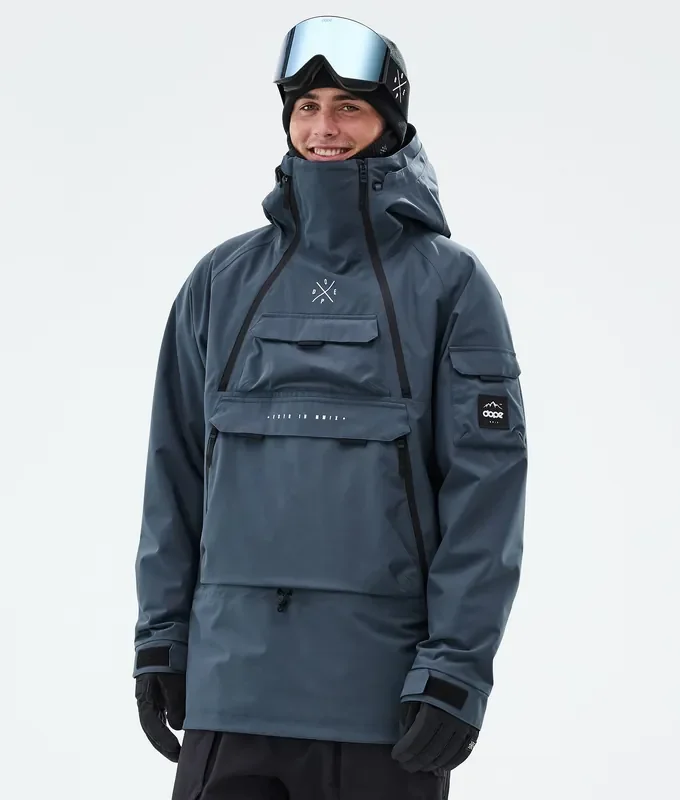 Meilleur Choix Dope Akin Veste Snowboard Homme Metal Blue
