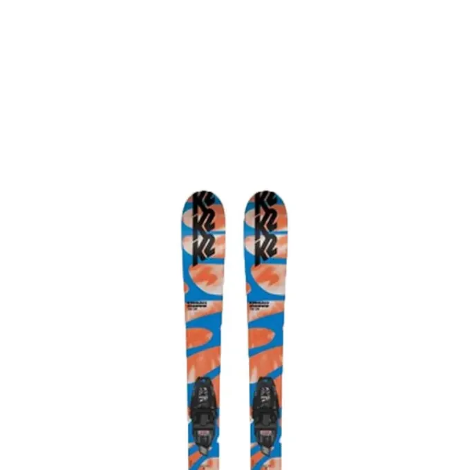 Meilleur Choix Skis junior K2 MISSY + fix FDT 4.5 SET S PLATE Bleu Orange