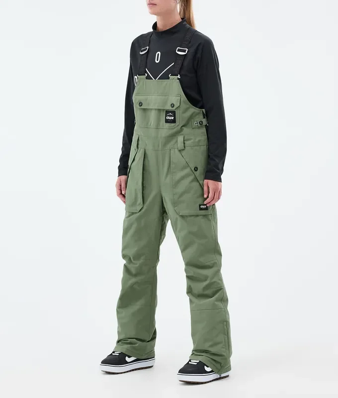 Meilleur Prix Dope Notorious B.I.B W Pantalon de Snowboard Femme Moss Green