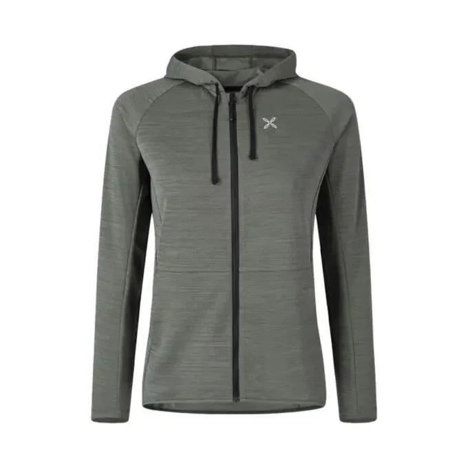 Meilleure Qualité Veste polaire d&rsquo;escalade femme Montura Timeless Maglia – Verde Salvia