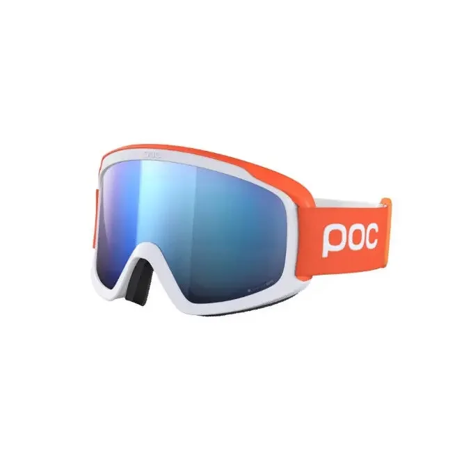 Meilleure Vente Lunettes de ski POC OPSIN CLARITY COMP HydrogenFLUORESCENT ORANGE/HYDROGEN WHITE/SPEKTRIS BLUE