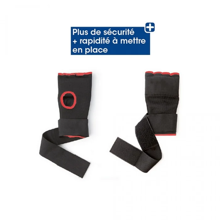 Mitaine de boxe avec gel et bande enfant Tremblay (x2) [Taille Junior]