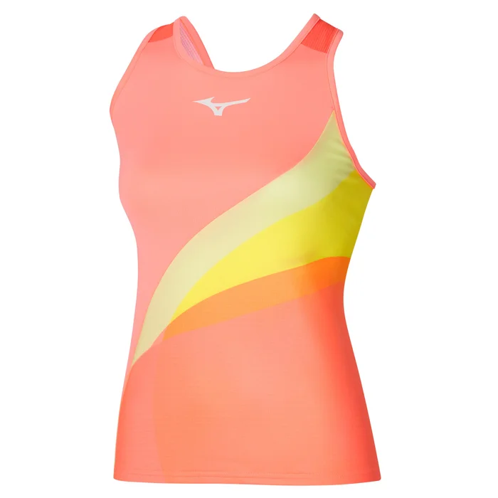 Mizuno Camiseta de tirantes Release Pinted Mujer Coral PE24