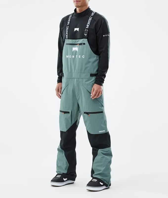 Montec Arch Pantalon de Snowboard Homme Atlantic/Black Prix Promo