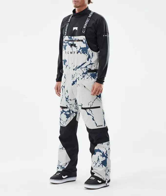 Montec Arch Pantalon de Snowboard Homme Ice/Black Édition Limitée