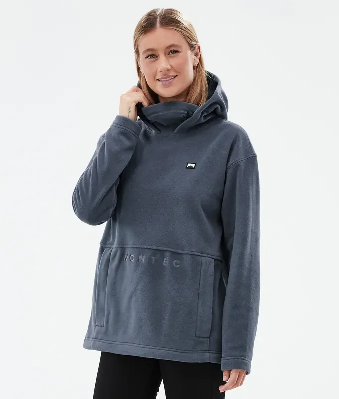 Montec Delta W Pull Polaire Femme Metal Blue Acheter En Ligne
