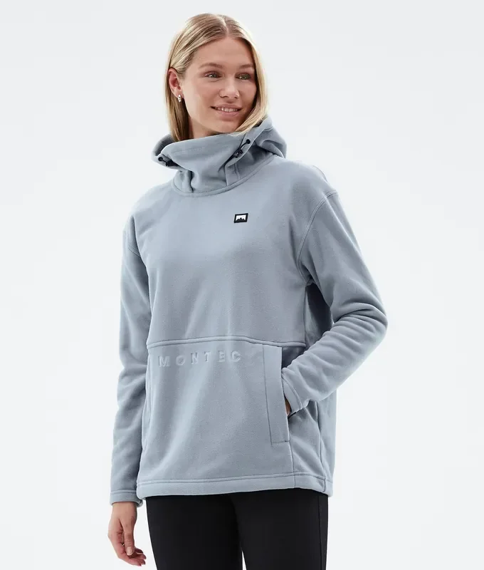 Montec Delta W Pull Polaire Femme Soft Blue Offre Exclusive