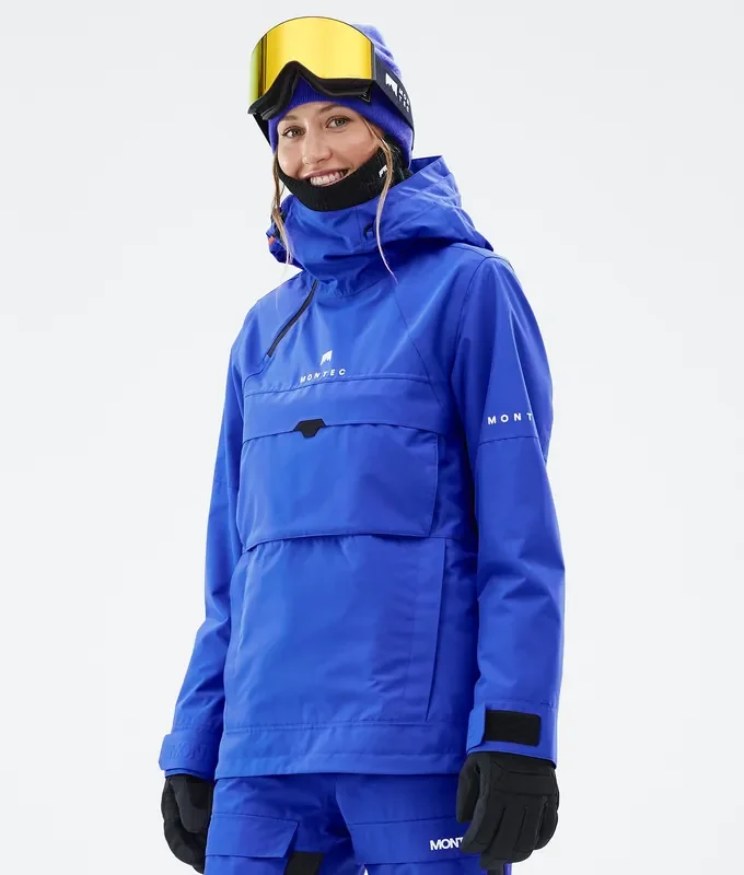 Montec Dune W Veste Snowboard Femme Cobalt Blue Prix Réduit