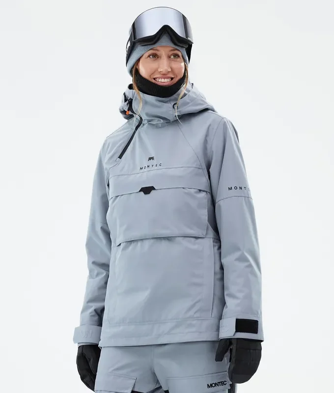 Montec Dune W Veste Snowboard Femme Soft Blue Commander Vite