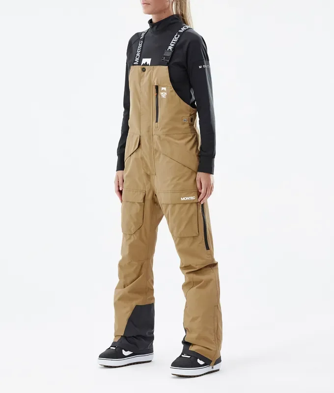 Montec Fawk W Pantalon de Snowboard Femme Gold Paiement Sécurisé