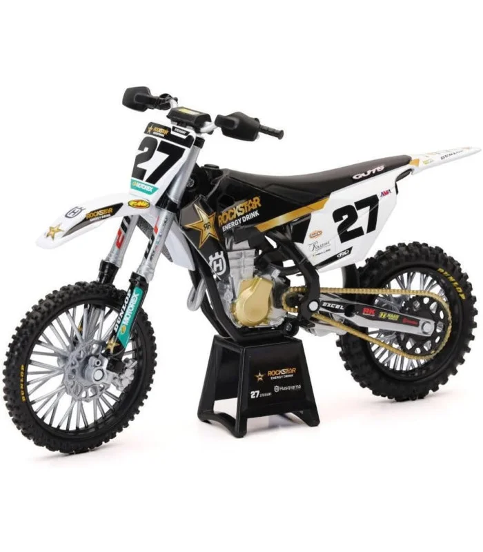 Moto Miniature New-Ray 1:12 Team Rockstar Husqvarna Malcom Stewart FC450