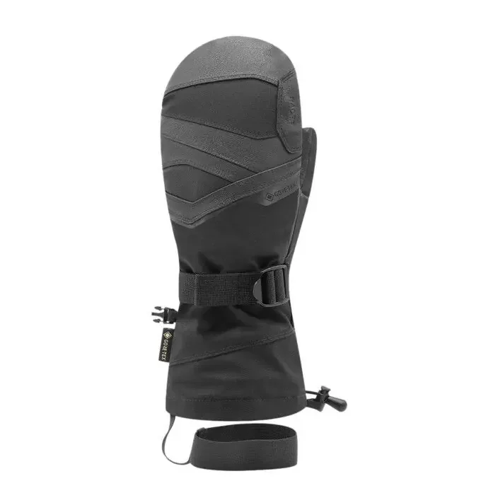 Moufle de ski homme Race MTK 4 – Black/Black Fait Main
