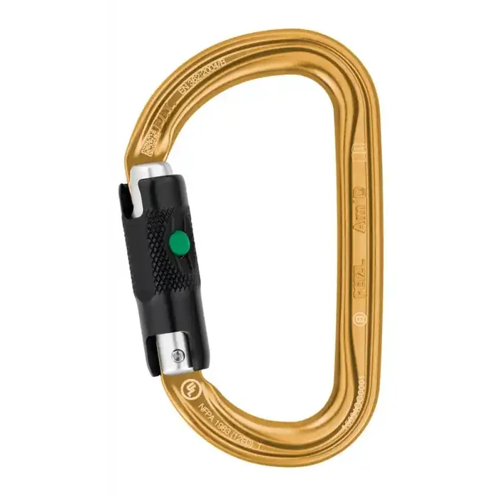 Mousqueton AM’D Ball Lock M34A BLY Petzl Original