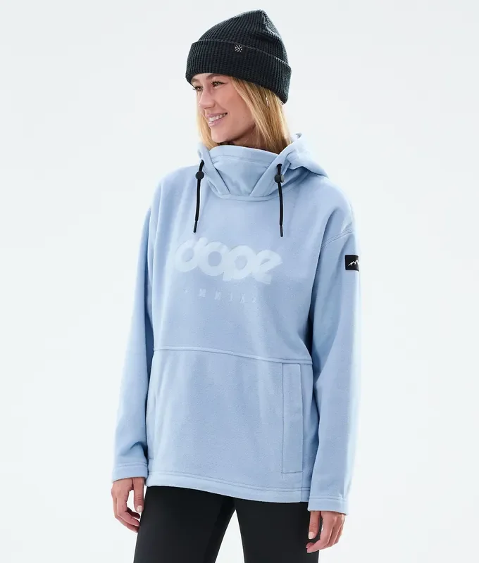 Nouveauté Dope Cozy II W Pull Polaire Femme Light Blue