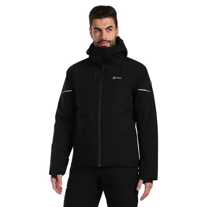 Nouveauté Kilpi Tonnsi, manteau de ski, plus size, hommes, noir