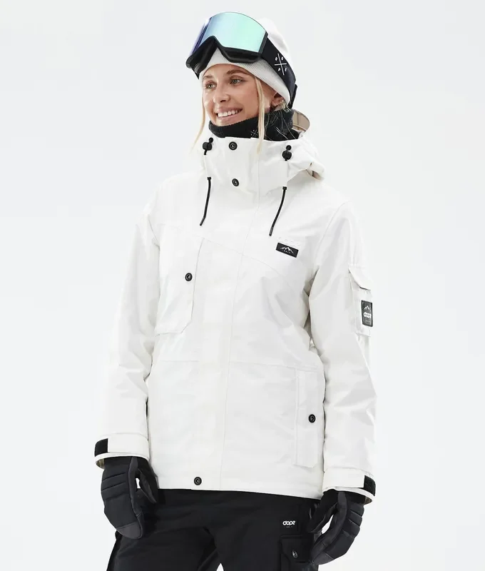 Offre Du Jour Dope Adept W Veste Snowboard Femme Old White