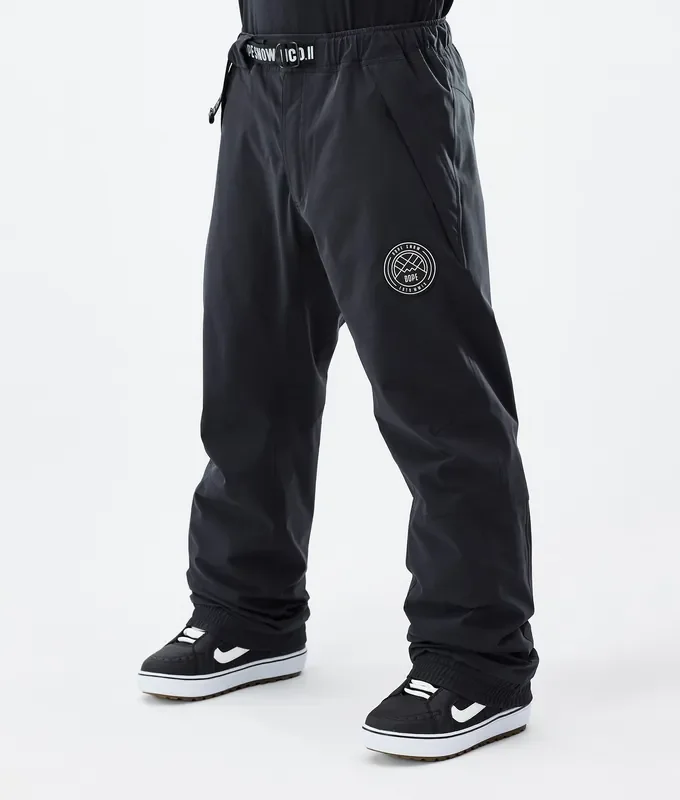 Offre Limitée Dope Blizzard 24 Pantalon de Snowboard Homme Black